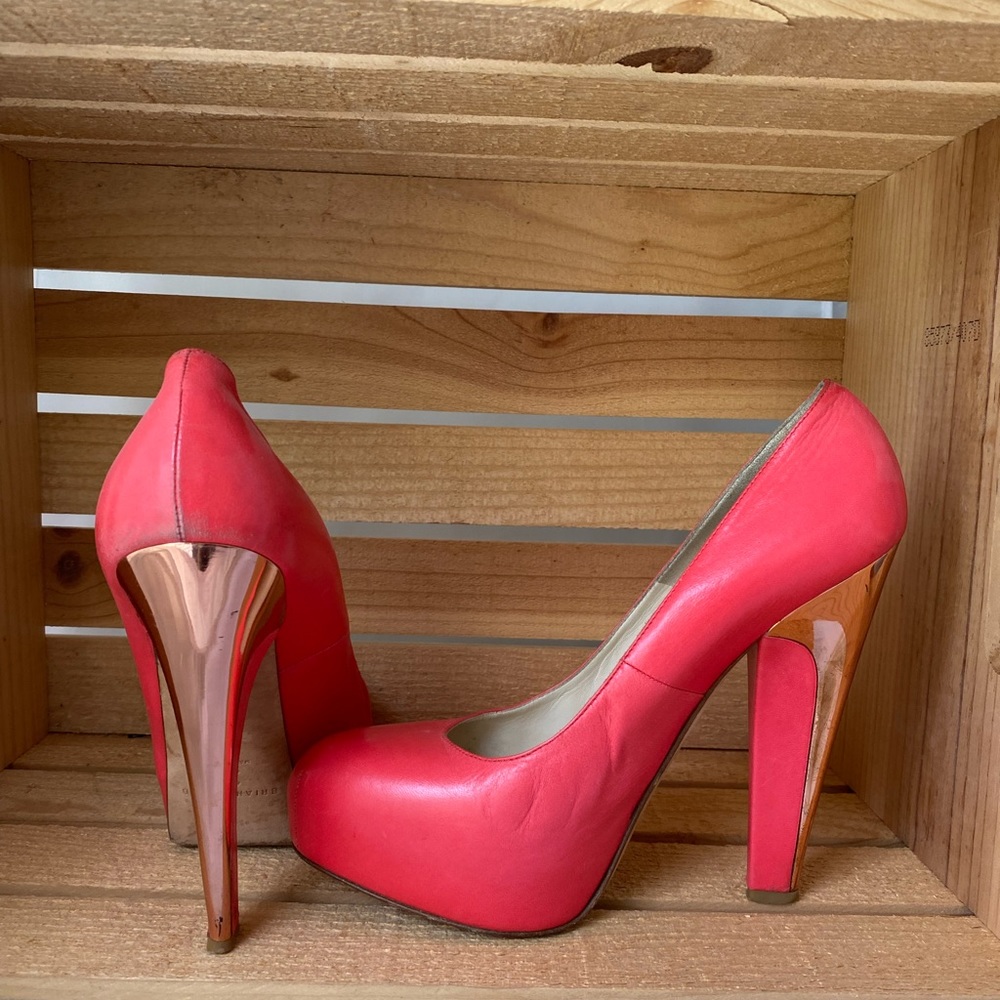 Hot Pink Brian Atwood Platforms 💕